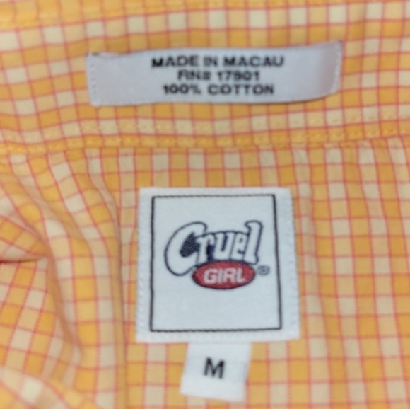 WOMEN'S CRUEL GIRL PEARL SNAP LONGSLEEVE SHIRT - Picture 5 of 8